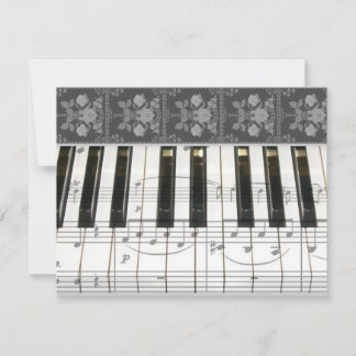 Floral Piano Keyboard