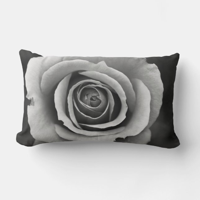 Floral Pillow B&W (Front)