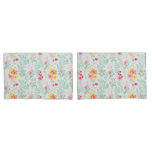 Floral Pillow Case