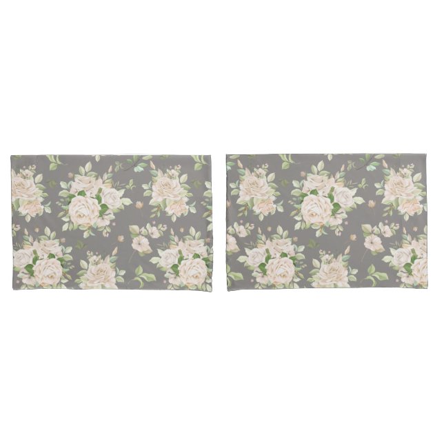 Floral Pillowcase (Front-Set)