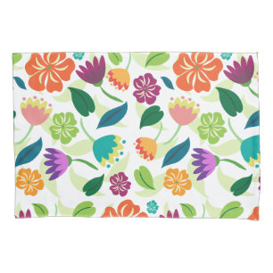 Floral  pillowcase