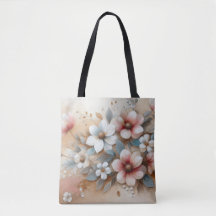 Floral Pink and White Charm