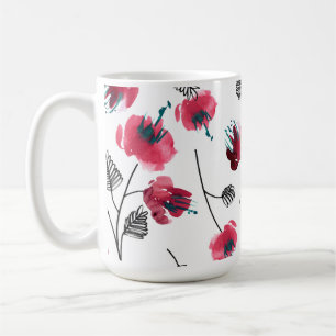 Floral Pink Flowers  Wrap-68881 Coffee Mug