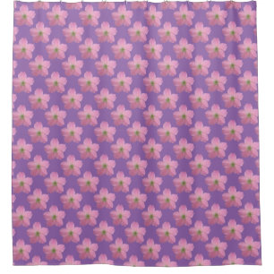 Floral Pink Geranium on any Colour