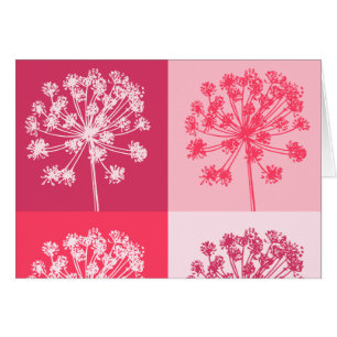 Floral Pink Popart