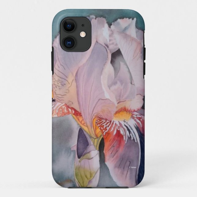 Floral Pink Purple Red Case-Mate iPhone Case (Back)