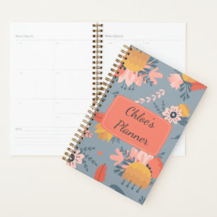 Floral Planner - Personalised 