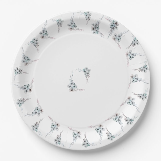 Floral plate (Front)