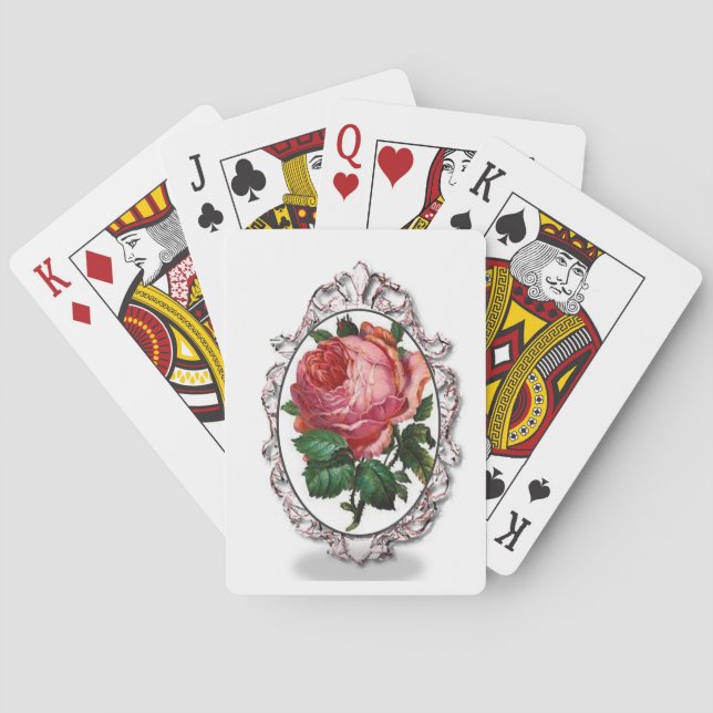 Floral Playing Card Deck (Back)