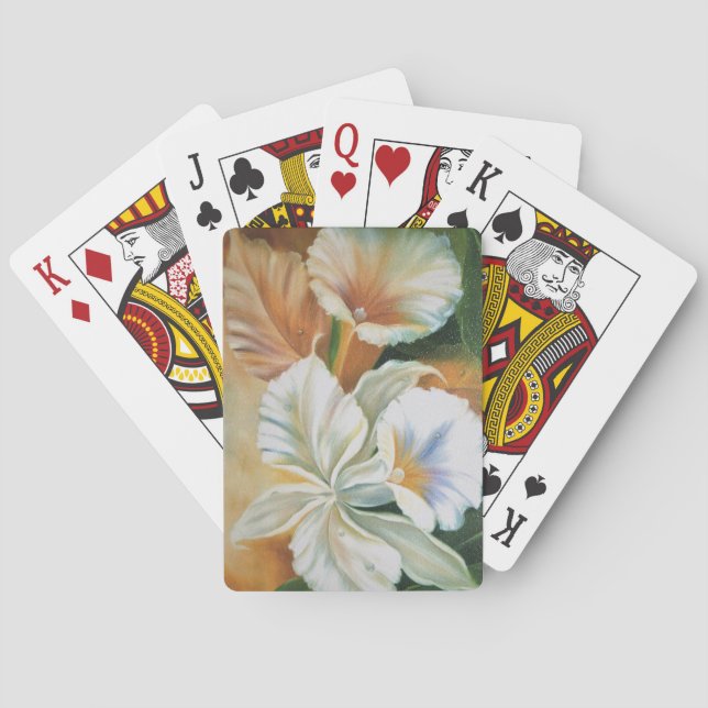 Floral Playing Cards (Back)