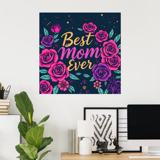 Floral Popular Luxury Gift Collection Poster (Home Office)