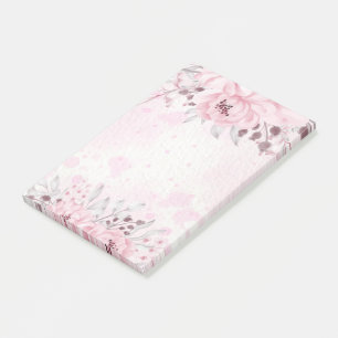 Floral Post-it Notes