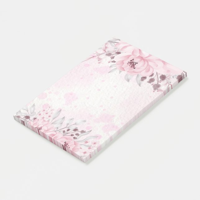 Floral Post-it Notes (Angled)