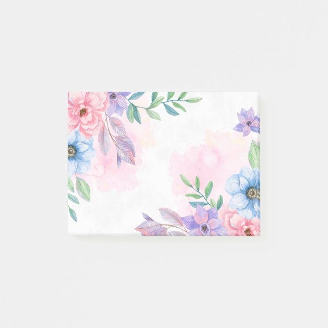 Floral Post-it-Notes Post-it Notes (Front)