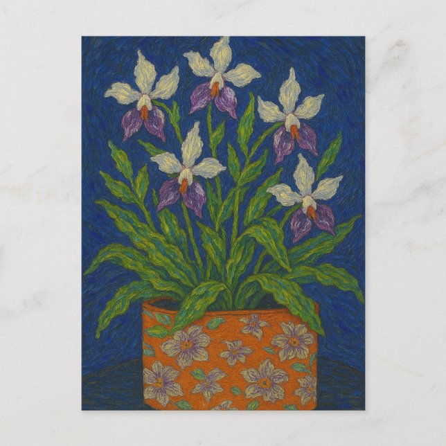 Floral  Postcard (Front)