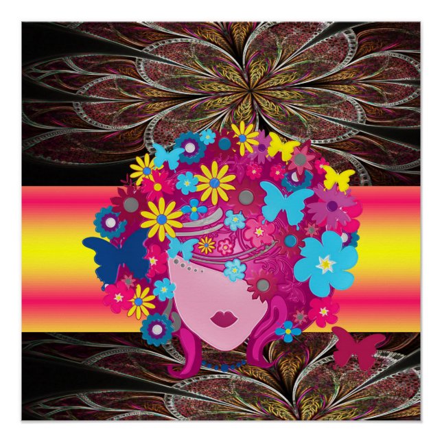 Floral Poster (Front)