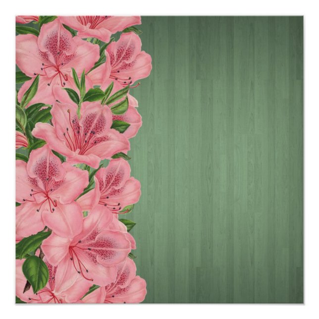 Floral Poster (Front)