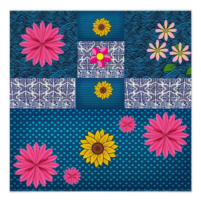 Floral Poster (Front)