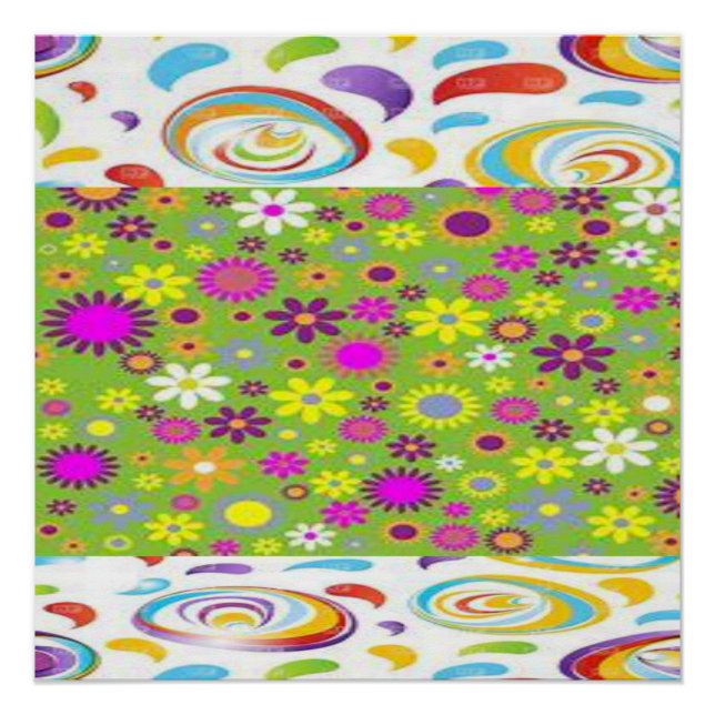 Floral Poster (Front)