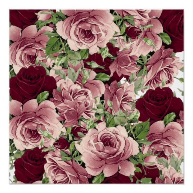 Floral Poster (Front)