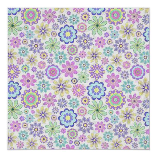 Floral Poster (Front)