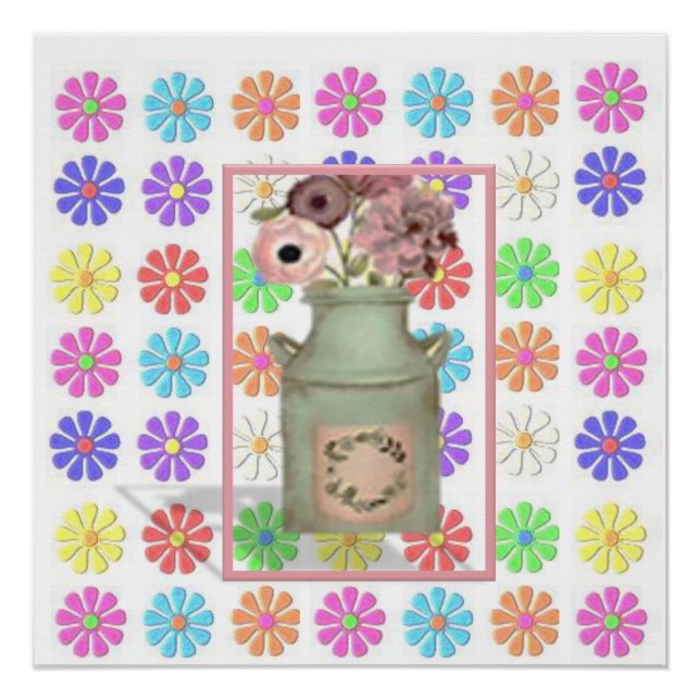Floral Poster (Front)