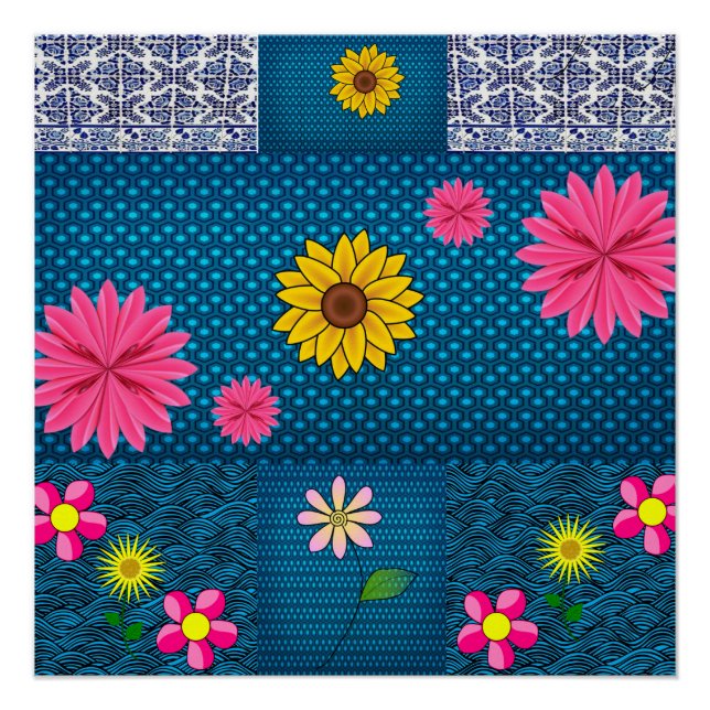 Floral Poster (Front)