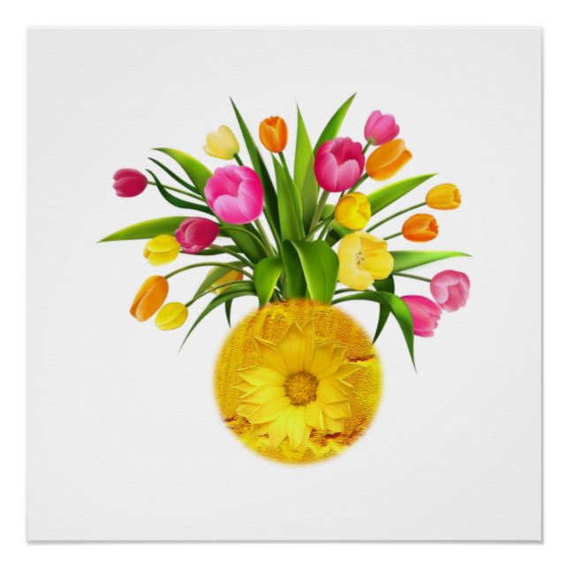 Floral Poster (Front)