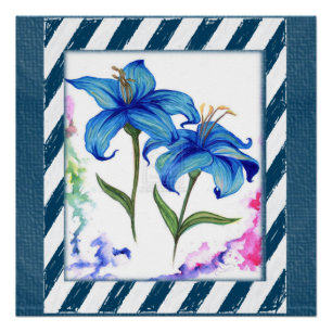 Floral Poster