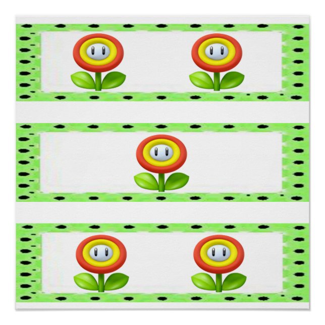 Floral Poster (Front)