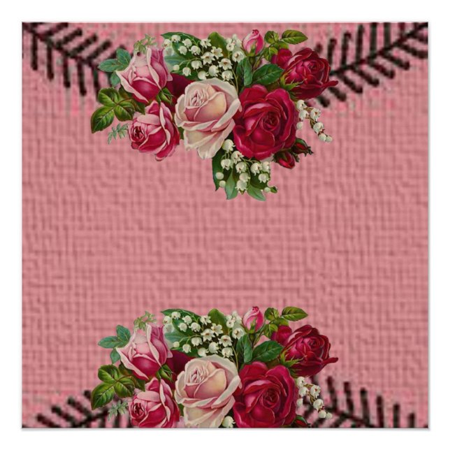 Floral Poster (Front)