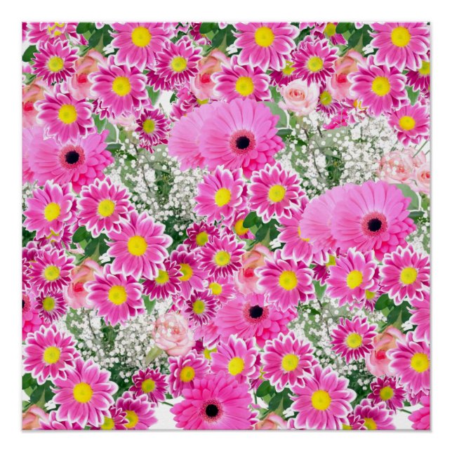 Floral Poster (Front)