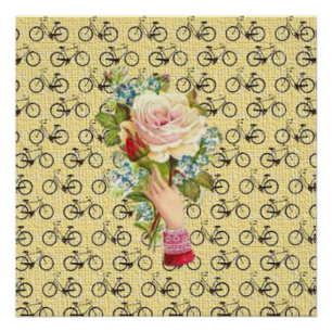 Floral Poster Victorian