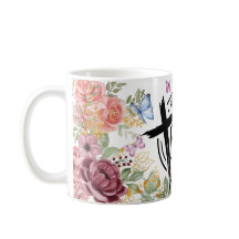 Floral Pray On It Over It Through It