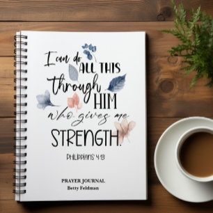 Floral Prayer Journal Notebook