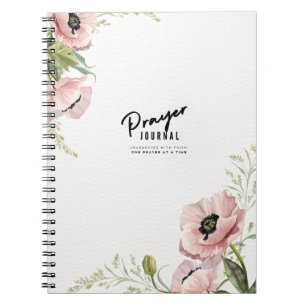 Floral Prayer Journal Notebook Journal