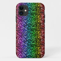 floral pride black rainbow iphone case