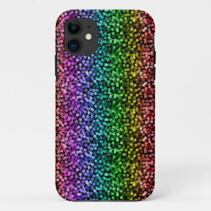 floral pride black rainbow iphone case