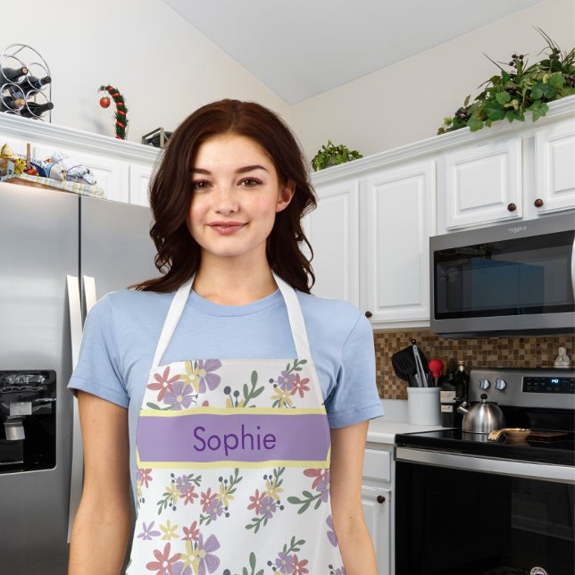 Floral print charismatic appron  apron (Creator Uploaded)