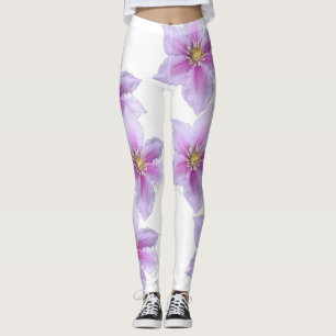 Floral Print Leggings–Elegant & Stylish Activewear Leggings