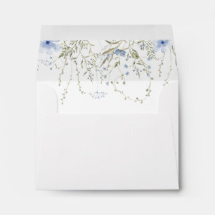 Floral Print Note Card Envelope