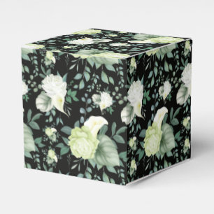 Floral Print Party Favour Box 