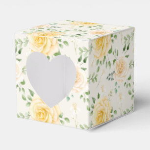 Floral Print Party Favour Box 