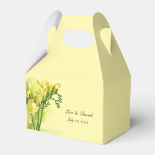 Floral Print Party Favour Box 