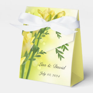 Floral Print Party Favour Box
