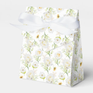 Floral Print Party Favour Box 