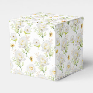 Floral Print Party Favour Box 