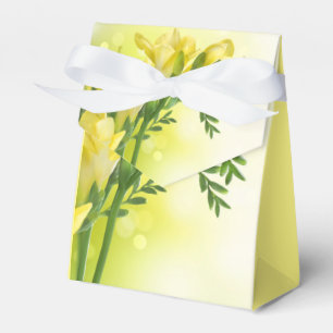 Floral Print Party Favour Box