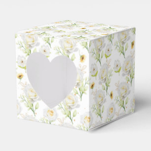 Floral Print Party Favour Box 