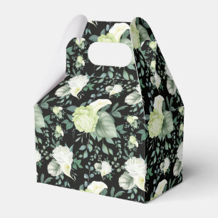Floral Print Party Favour Box